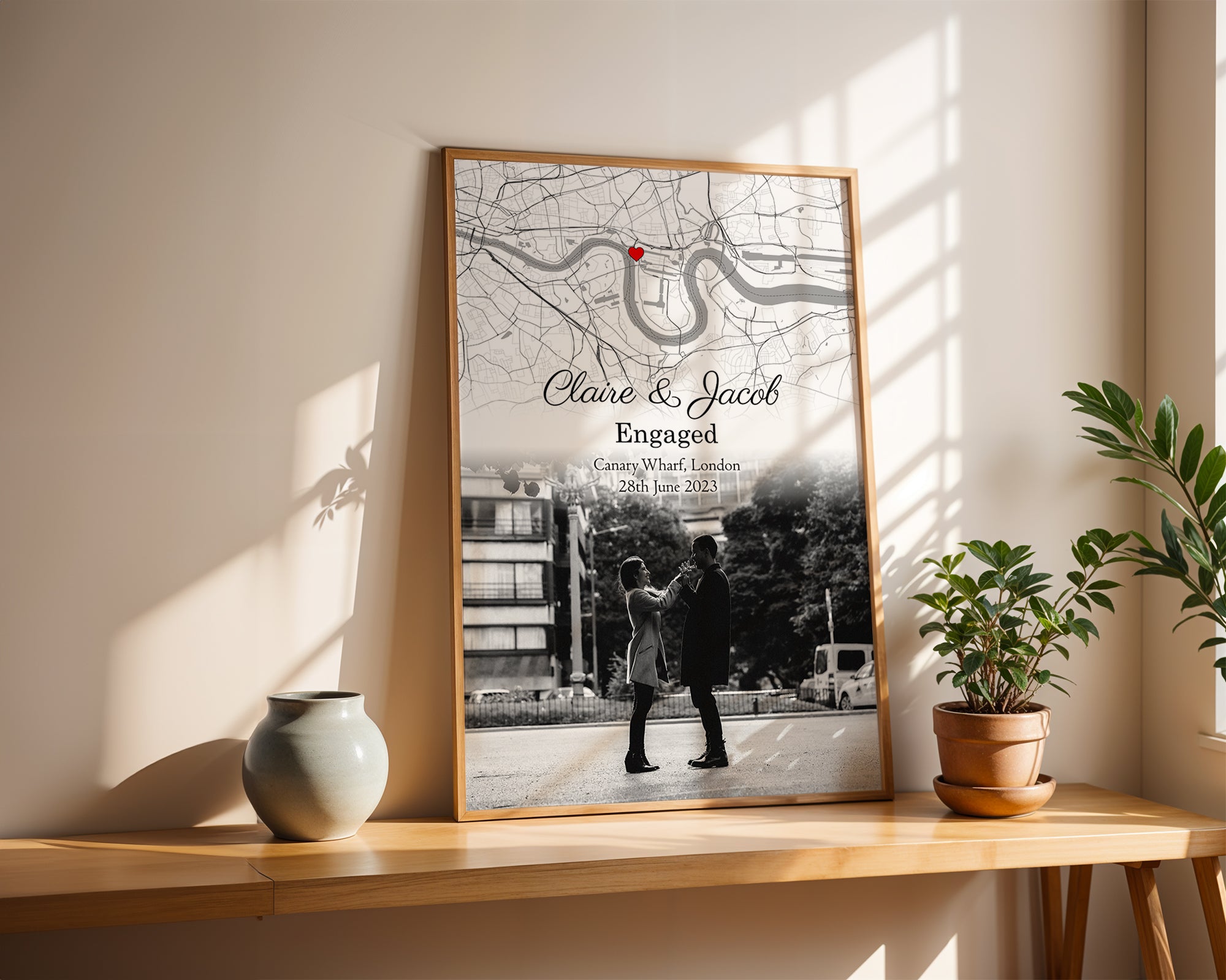 Personalised Street Map Photo Print