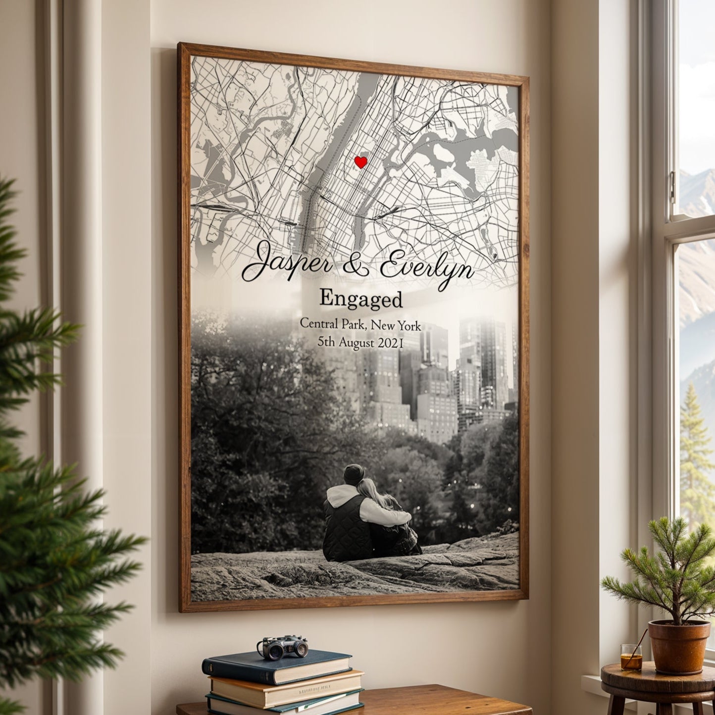 Personalised Street Map Photo Print