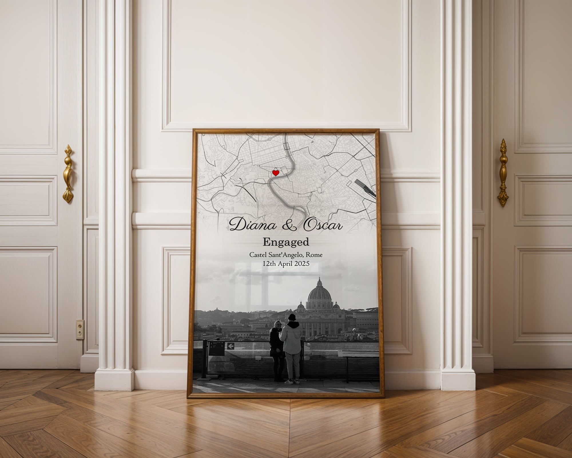 Personalised Street Map Photo Print