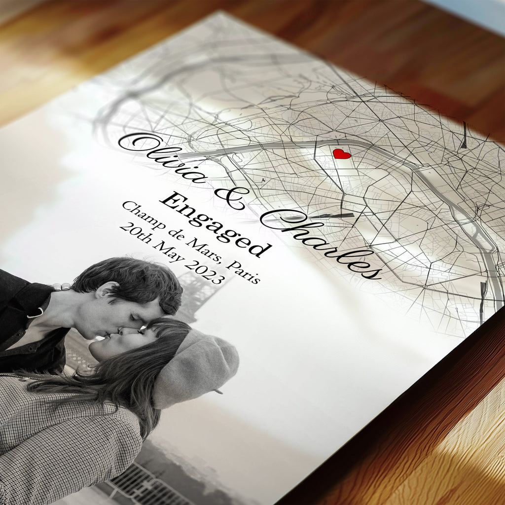 Personalised Street Map Photo Print