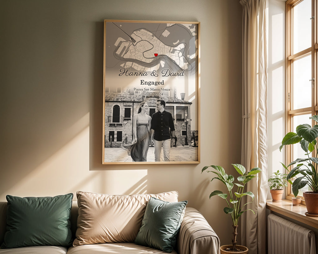 Personalised Street Map Photo Print