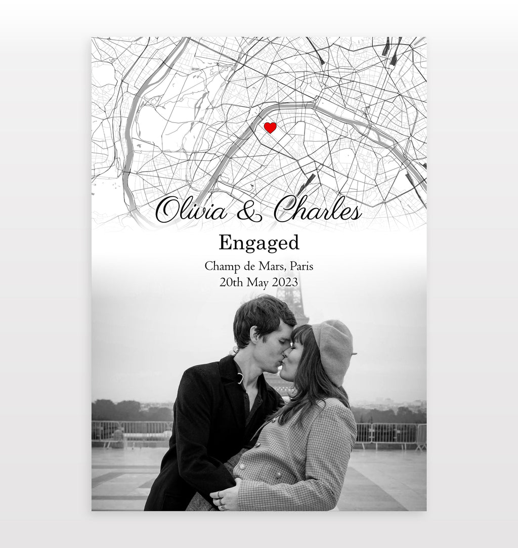 Personalised Street Map Photo Print