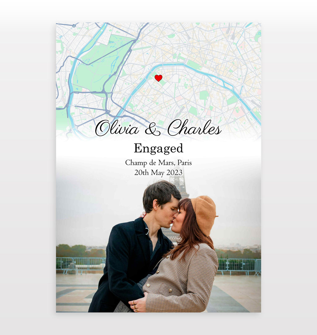 Personalised Street Map Photo Print