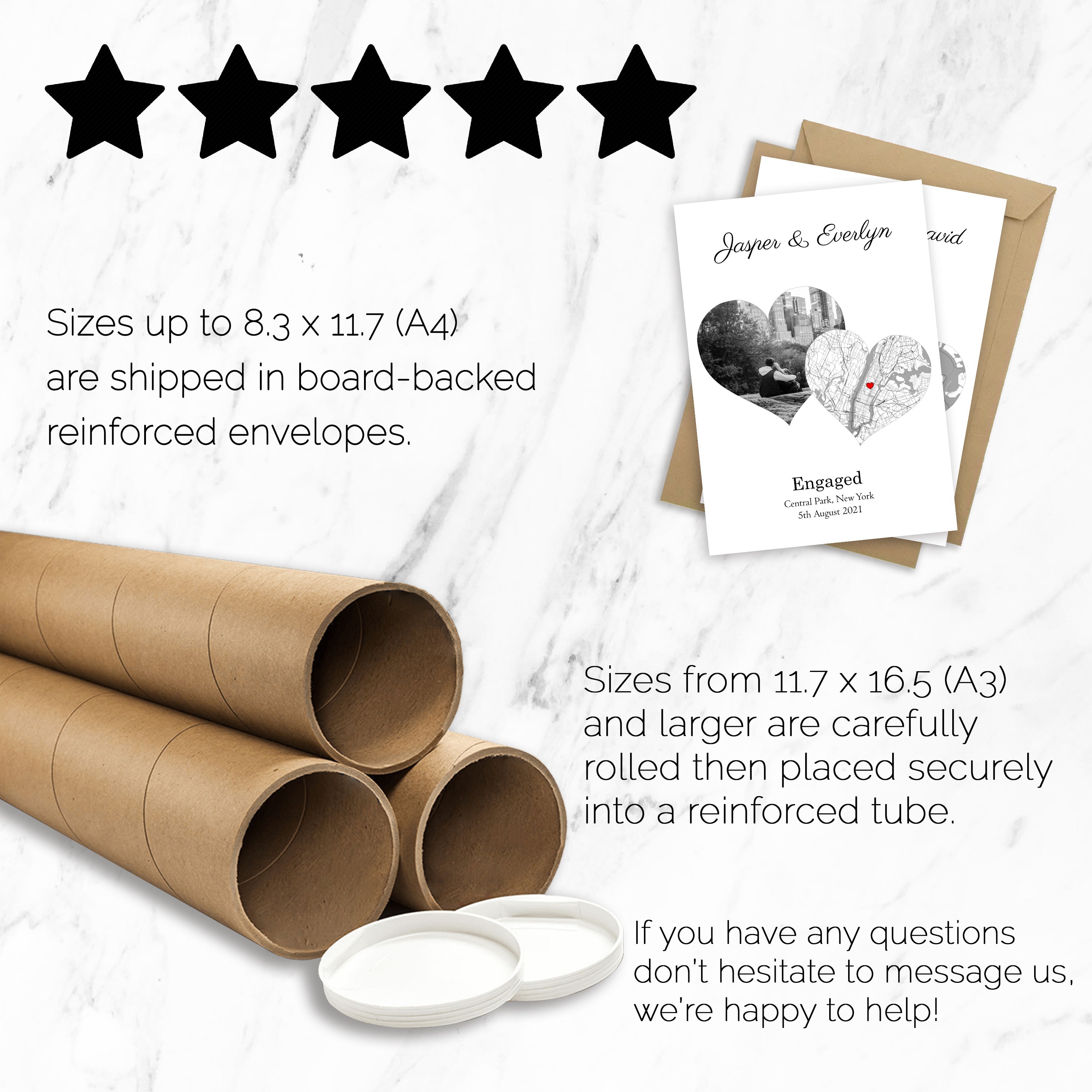 Personalised Street Map Photo Heart Print