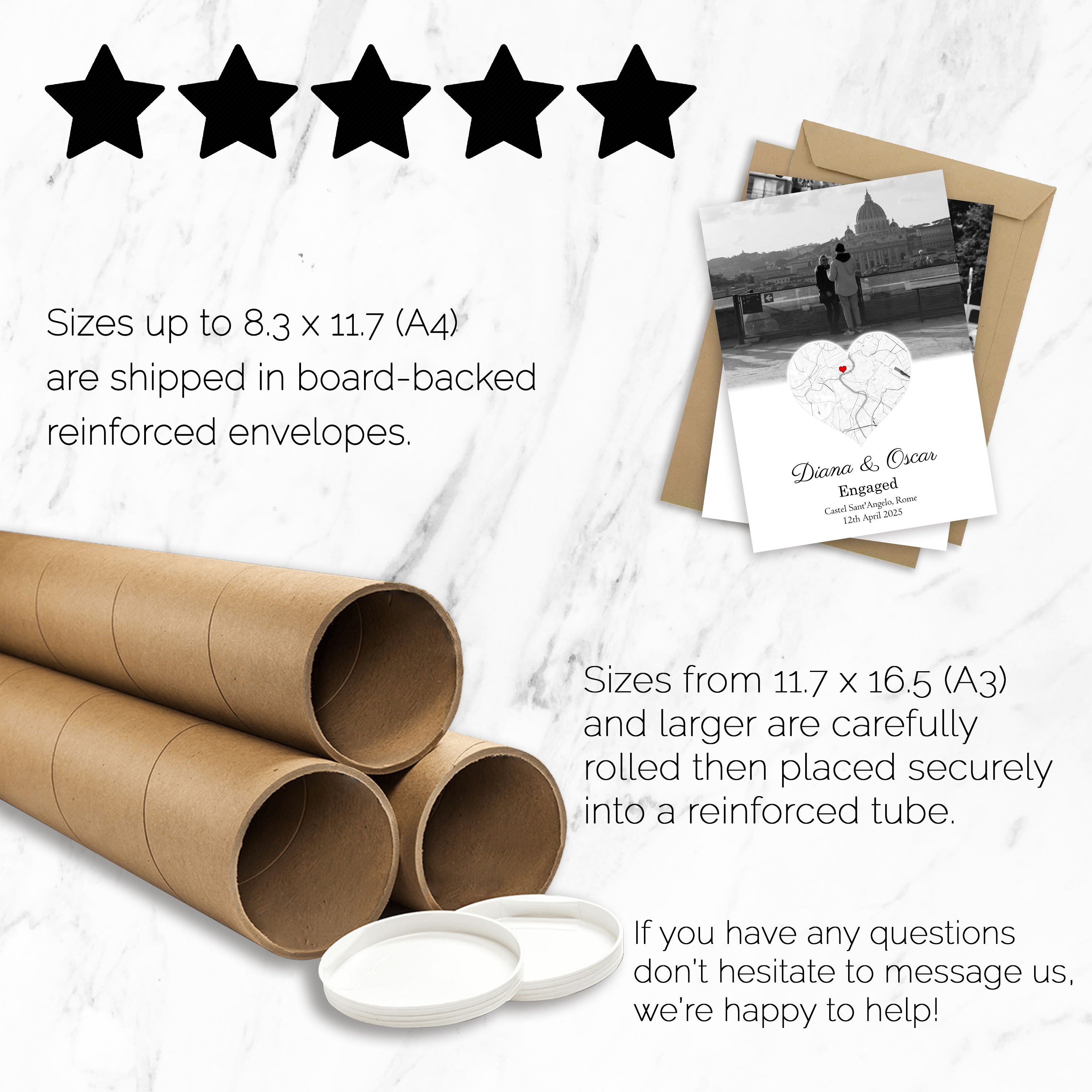 Personalised Street Heart Map Photo Print